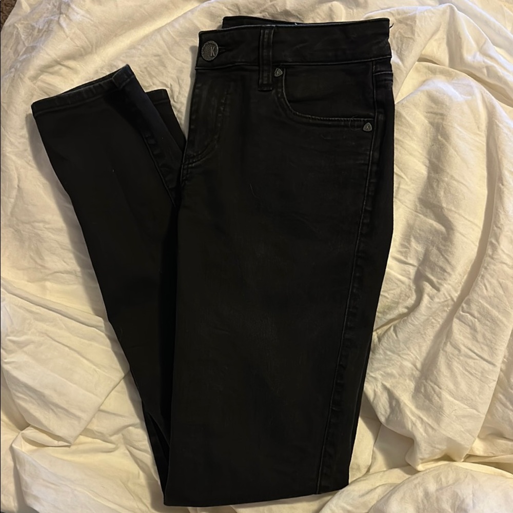 Kut from the Kloth Black Diana Kurvy Skinny Jeans